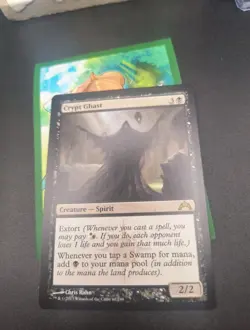 MTG - Crypt Ghast - Gatecrash - Black - Creature Spirit - Extort - Image 2