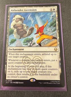 Airbender Ascension - Avatar: the Last Airbender - NM - Rare - MTG - Image 1