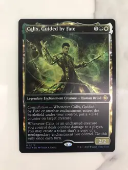 MTG - Calix, Guided by Fate (Showcase) March of the Machine: The Aftermath FOIL - Image 1