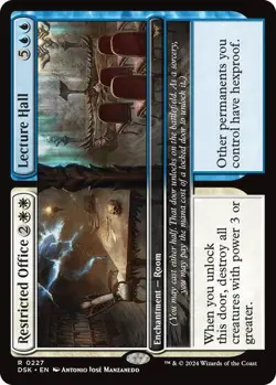Restricted Office 227 MTG NM - Duskmourn: House of Horror - Image 1