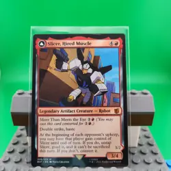 Slicer, Hired Muscle Magic The Gathering Transformers BOT - Image 1