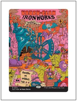 1x Krark-Clan Ironworks, 0011, Non-Foil, Secret Lair Encyclopedia, Magic MTG NM - Image 1