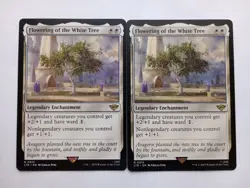 MTG - 1x Flowering of the White Tree - Lotr Middle Earth - NM - Image 1