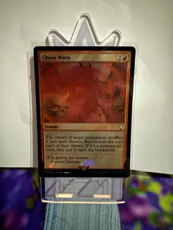 Chaos Warp (Surge Foil) Commander: Final Fantasy Foil - Image 1