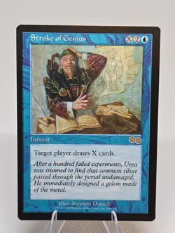 Stroke of Genius X1 USG MTG Urza's Saga B1 - Image 1
