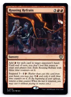 Rousing Refrain NM Commander: Outlaws of Thunder Junction 178 MTG Regular - Image 1