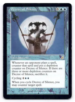 Decree of Silence LP Scourge 32/143 MTG Regular - Image 1