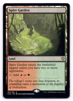 Spire Garden NM Commander Legends: Battle for Baldur's Gate 361/361 MTG Regular - Image 1