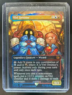 2025 Magic The Gathering Final Fantasy Vivi Ornitier Chocobo Track Foil #0579 - Image 1