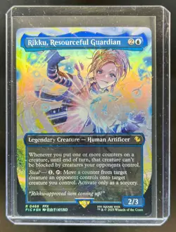 2025 Magic: The Gathering Final Fantasy Rikku Resourceful Guardian Chocobo #0468 - Image 1