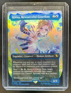 2025 Magic: The Gathering Final Fantasy Rikku Resourceful Guardian Chocobo #0468 - Image 1