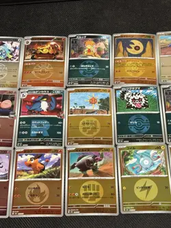 2025 Pokemon Japanese Mega Dream Reverse Holo Lot x24 Cards - Image 3