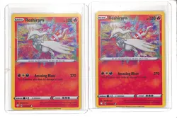 (2) Lot 2021 Pokemon SWSH Shining Fates Reshiram Amazing Rare #017/072 - Image 1