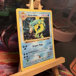 Gyarados 6/102 SHADOWLESS Base Set Holo Rare Unlimited WOTC Pokemon TCG NM/LP - Image 3