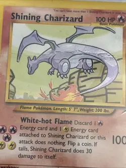 Pokemon Shining Charizard Neo Destiny Holo Bgs Authentic Altered - Image 2
