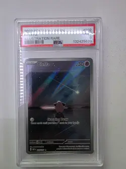 Cleffa Scarlet & Violet Obsidian Flames Pokemon TCG Card 202/197 PSA 9 - Image 1