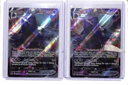 (2) Lot 2021 Pokemon SWSH Chilling Reign Shadow Rider Calyrex VMAX #075/198 - Image 1