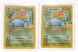 (2) Lot 2021 Pokemon Celebrations Classic Collection Venusaur Holo #15/102 - Image 1
