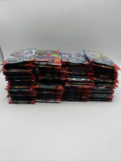 Opened Pokemon Pack Lot of 110+ Phantasmal Flames Mega Evolution Journey Surging - Image 2