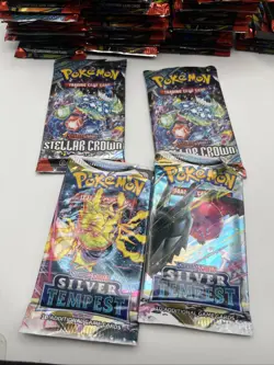 Opened Pokemon Pack Lot of 110+ Phantasmal Flames Mega Evolution Journey Surging - Image 5