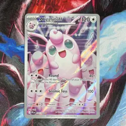 Pokemon TCG Wigglytuff 105/094 Illustration Rare Holo Me02: Phantasmal Flames - Image 1