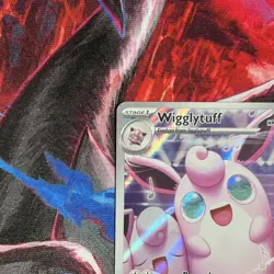 Pokemon TCG Wigglytuff 105/094 Illustration Rare Holo Me02: Phantasmal Flames - Image 2
