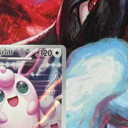 Pokemon TCG Wigglytuff 105/094 Illustration Rare Holo Me02: Phantasmal Flames - Image 3