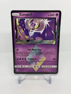 LOT of 2 Prism Star Holo Pokemon NM - Lunala 62, Solgaleo 88 - Image 2