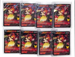 (8) Lot 2021 Pokemon SWSH Lance's Charizard V Black Star Promos BSP #SWSH133 - Image 1