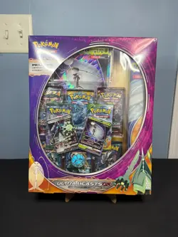 2017 Pokemon Ultra Beasts GX Premium Collection Pheromosa GX & Celesteela GX Box - Image 1
