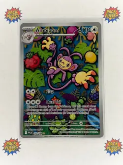 Ambipom Illustration Rare Phantasmal Flames 107/094 Pokemon TCG IR - Image 1