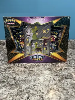 Pokemon TCG Shining Fates Shiny Boltund V Collection Box Factory Sealed - Image 1