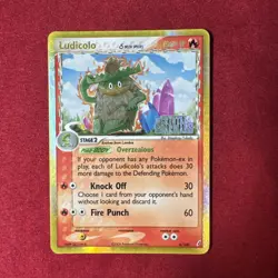 Ludicolo - 6/100 Ex Crystal Guardians 2006 - Reverse Holo - Pokemon TCG - Image 1