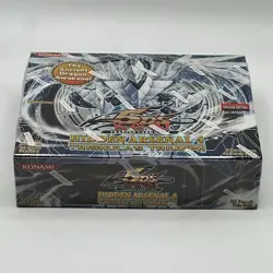 Yugioh Hidden Arsenal 4 Trishula's Triumph Sealed 1st Edition Booster Box Eng - Image 1