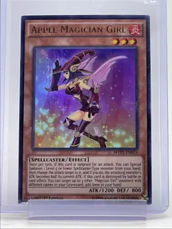 APPLE MAGICIAN GIRL 2016 YU-GI-OH! THE DARK SIDE 1ST ULTRA RARE A Q5677 - Image 1