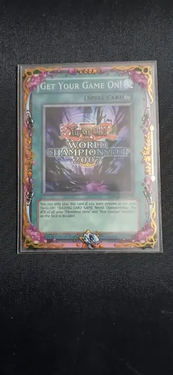 Yugioh World Championship Promo Get Your Game On! Nm Lp - Image 1