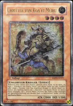 Yu-Gi-Oh! Urritter Von Koa'ki Meiru ABPF 1.Edition Ultimate Rare [P] | DE 2010 - Image 1
