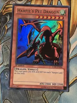 Yugioh! Harpie's Pet Dragon LCJW-EN086 Ultra Rare 1st Edition NM - Image 1
