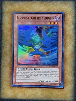 Yugioh Blackwing - Gale The Whirlwind AP04-EN004 Super Rare NM - Image 1
