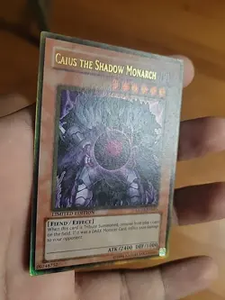 YUGIOH CAIUS THE SHADOW MONARCH GLD2-EN033 GOLD Limited Ed (LP) - Image 5