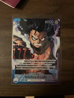 One Piece CCG Monkey.D.Luffy OP11-040 Leader English, Near Mint Condition gear 4 - Image 1