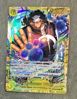 One Piece TCG Bartholomew Kuma Secret Rare Foil OP12-119 Legacy of the Master - Image 1