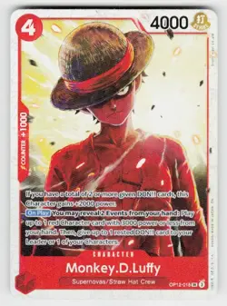 Legacy of the Master #OP12-015 Monkey.D.Luffy - Image 1