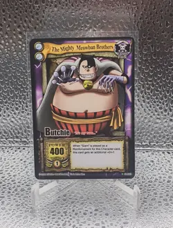 One Piece CCG - The Might Meowban Brothers Butch- A Quest Begins - Bandai -2005 - Image 2