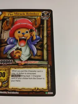 2005 one piece the quest begins ccg Chopper The Miracle Reindeer - Image 3
