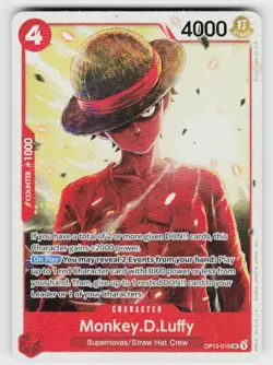 Legacy of the Master #OP12-015 Monkey.D.Luffy - Image 1