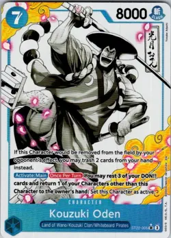 One Piece | SD 22: Ace & Newgate | Kouzuki Oden (Parallel) | SR | ST22-005 | NM - Image 1