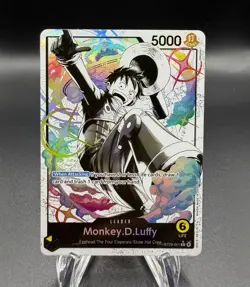 One Piece TCG - ST29-001 Alt Art Leader Card - Monkey.D.Luffy #1 - Image 1