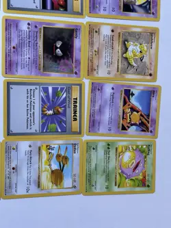 SHAWDOWLESS Base Set Pokemon TCG Set Of 21 Cards Lot NM Charmander - Image 5