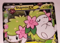 Pokemon Shaymin EX Card - XY Black Star Promo Holo XY148 NM 2016 - Image 5